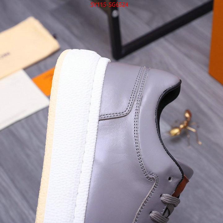 Men Shoes-LV best quality fake ID: SG6524 $: 115USD