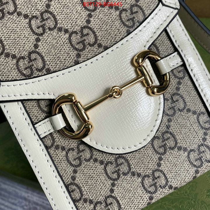 Gucci Bags(TOP)-Horsebit- buy best quality replica ID: BG6445 $: 129USD,