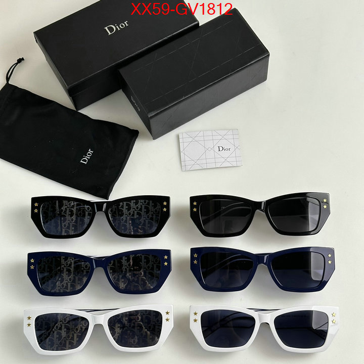 Glasses-Dior best quality replica ID: GV1812 $: 59USD