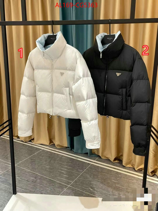 Down jacket Women-Prada replica 1:1 high quality ID: CG5363 $: 169USD