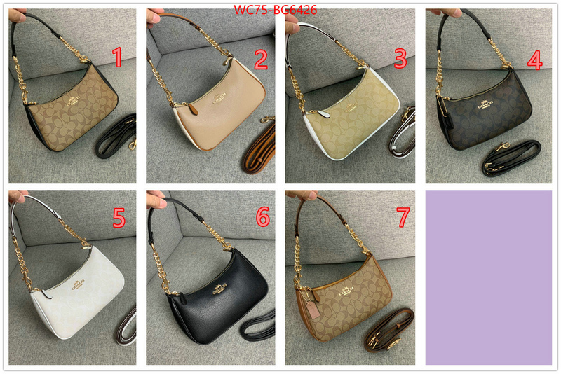 Coach Bags(4A)-Diagonal quality replica ID: BG6426 $: 75USD,