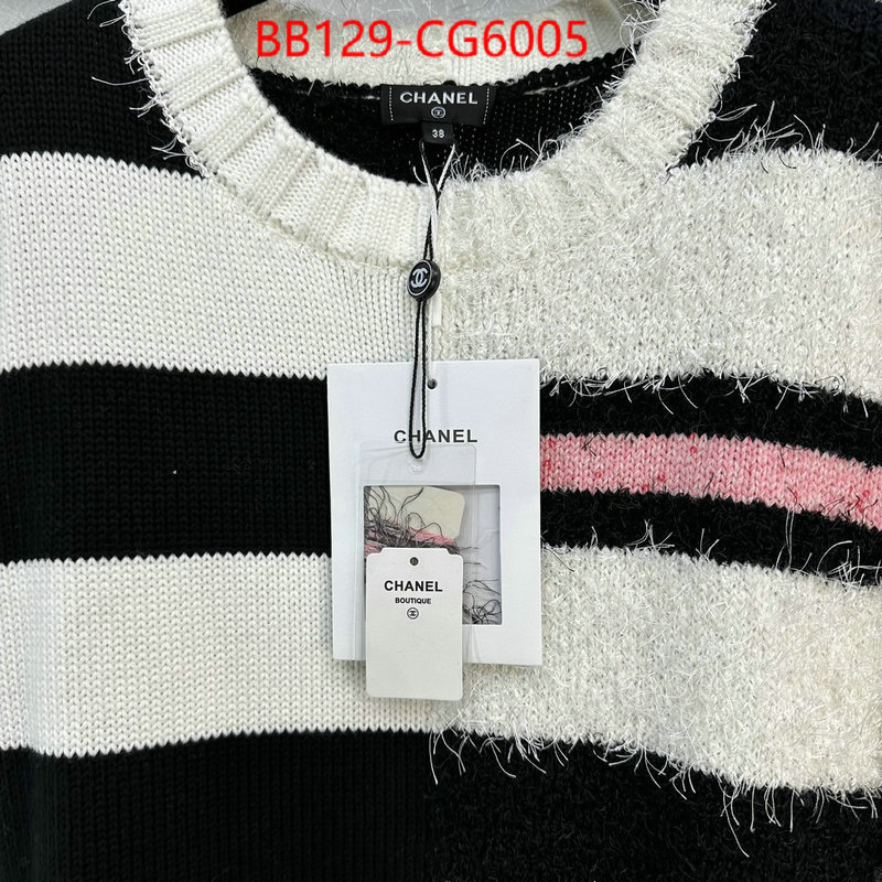 Clothing-Chanel cheap high quality replica ID: CG6005 $: 129USD