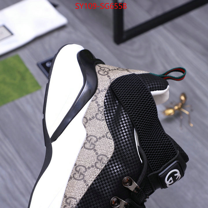 Men Shoes-Gucci luxury fake ID: SG6558 $: 109USD