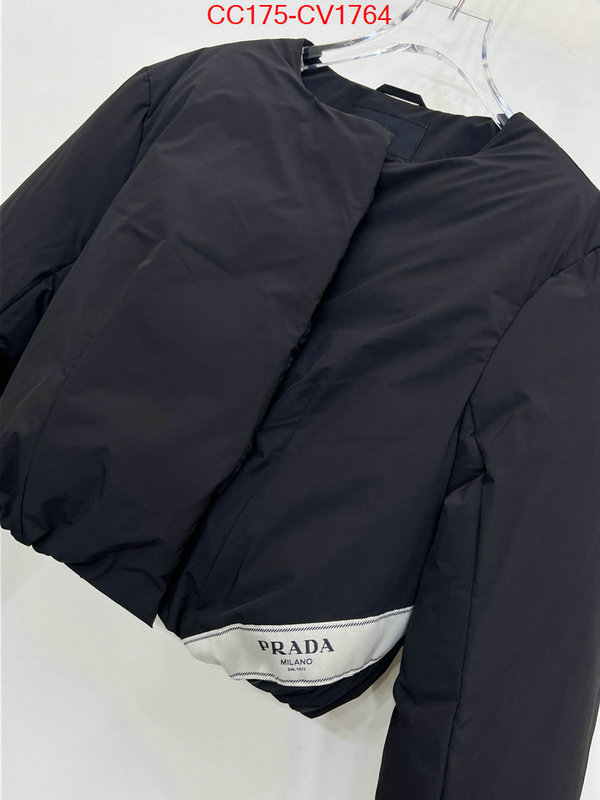 Down jacket Women-Prada can i buy replica ID: CV1764 $: 175USD