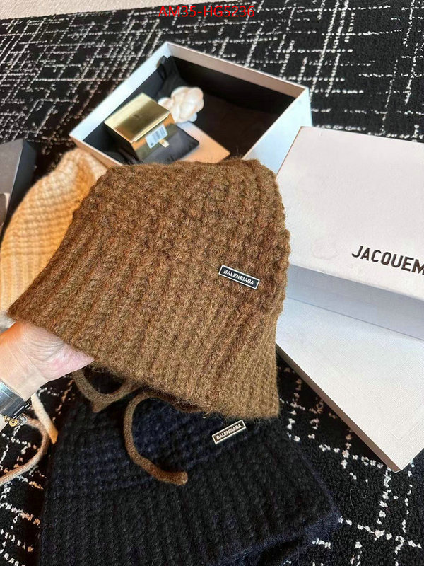 Cap(Hat)-Balenciaga buy cheap replica ID: HG5236 $: 35USD