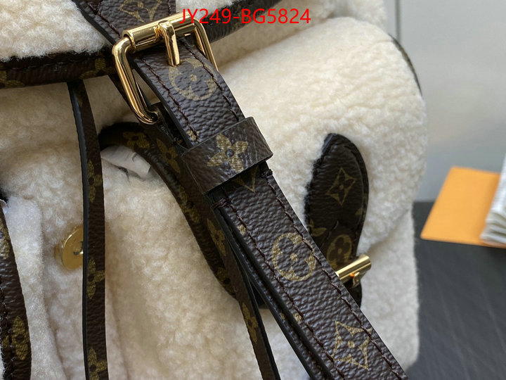 LV Bags(TOP)-Backpack- replica online ID: BG5824 $: 249USD