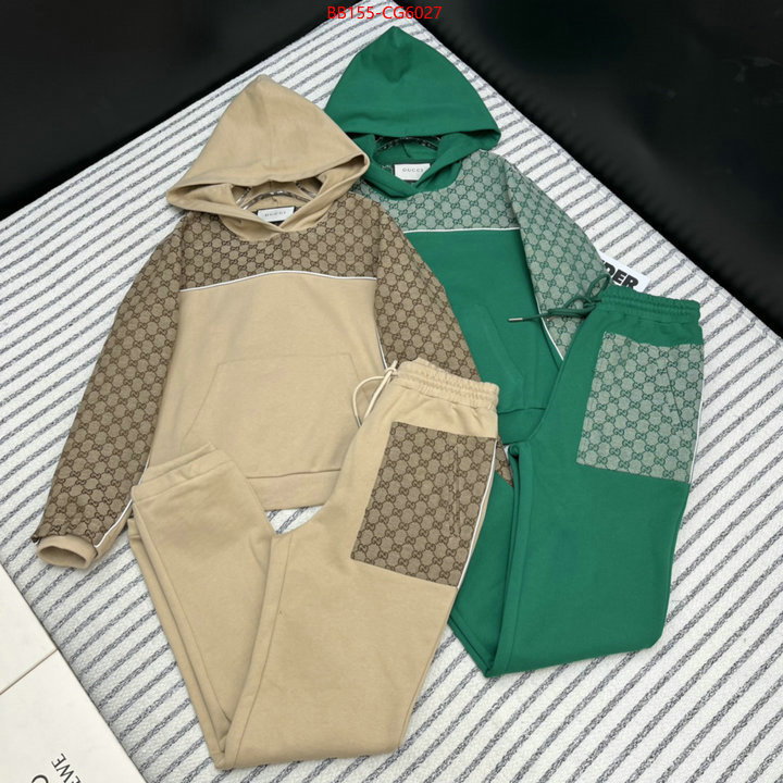 Clothing-Gucci aaaaa replica designer ID: CG6027 $: 155USD