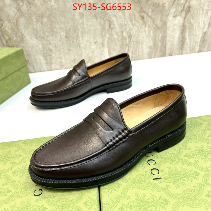 Men Shoes-Gucci designer fake ID: SG6553 $: 135USD