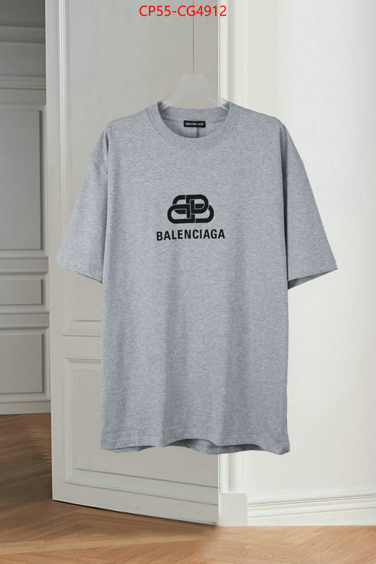 Clothing-Balenciaga replcia cheap from china ID: CG4912 $: 55USD