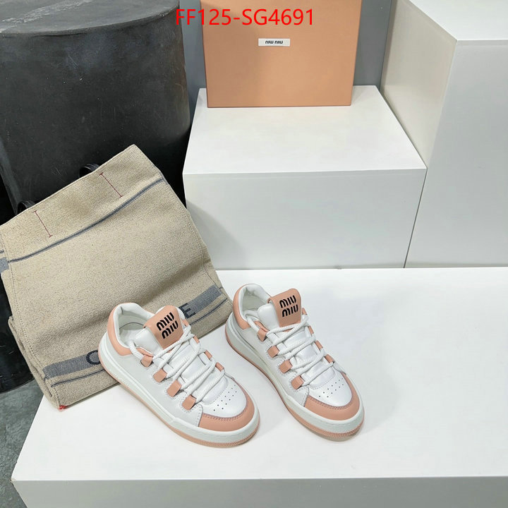 Women Shoes-Miu Miu buy top high quality replica ID: SG4691 $: 125USD