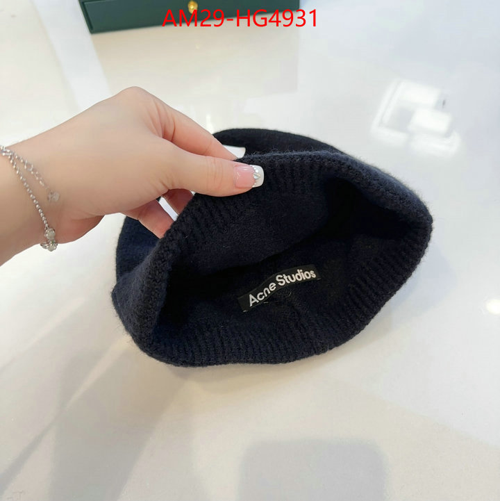 Cap(Hat)-Acne Studios buying replica ID: HG4931 $: 29USD