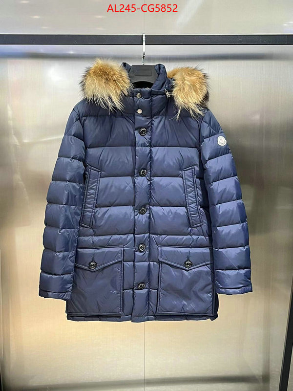 Down jacket Men-Moncler styles & where to buy ID: CG5852 $: 245USD