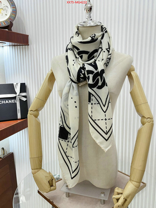 Scarf-Chanel high quality happy copy ID: MG4222 $: 75USD