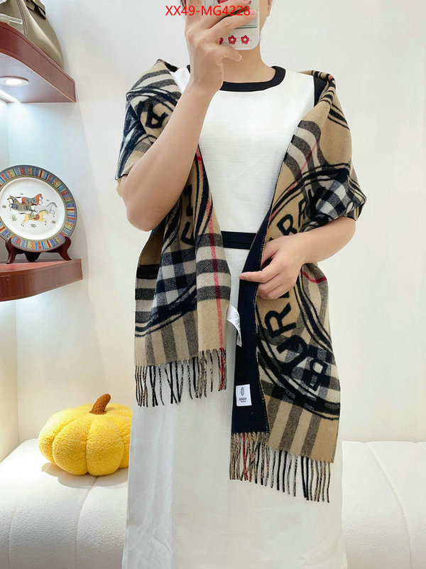 Scarf-Burberry top quality replica ID: MG4228 $: 49USD