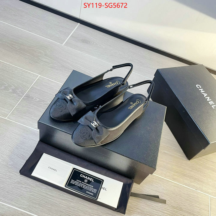 Women Shoes-Chanel buy replica ID: SG5672 $: 119USD