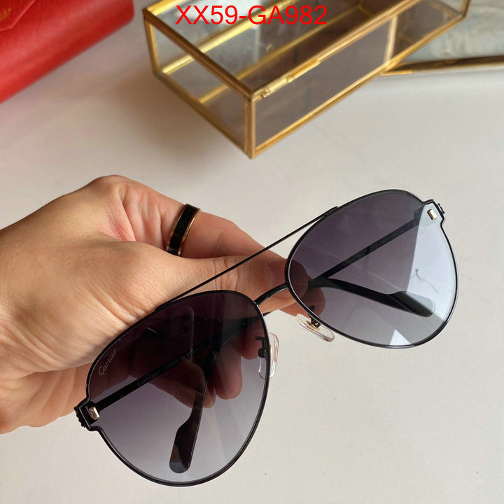 Glasses-Cartier what is top quality replica ID: GA982 $:59USD