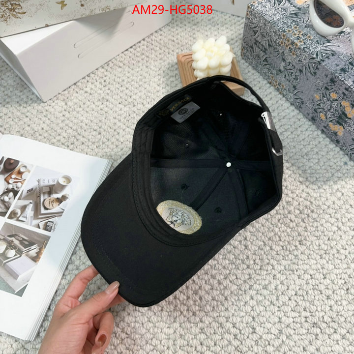 Cap(Hat)-Versace designer fashion replica ID: HG5038 $: 29USD