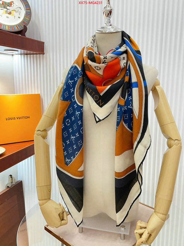 Scarf-LV sale outlet online ID: MG4231 $: 75USD