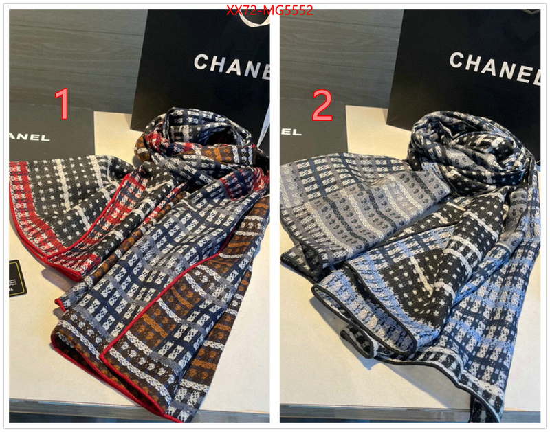 Scarf-Chanel where to find best ID: MG5552 $: 72USD