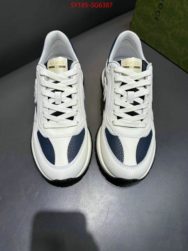 Men Shoes-Gucci best quality fake ID: SG6387 $: 185USD