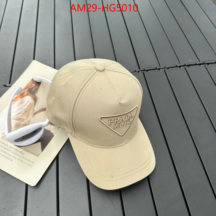 Cap (Hat)-Prada replica wholesale ID: HG5010 $: 29USD