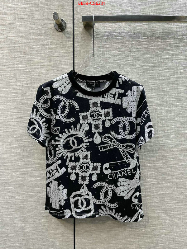 Clothing-Chanel how to buy replica shop ID: CG6231 $: 89USD