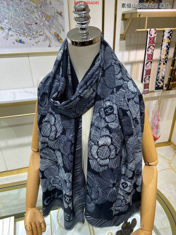 Scarf-Chanel designer replica ID: MG4245 $: 75USD