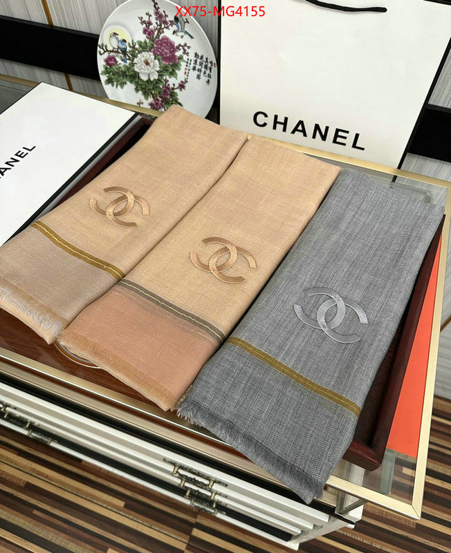 Scarf-Chanel shop designer ID: MG4155 $: 75USD