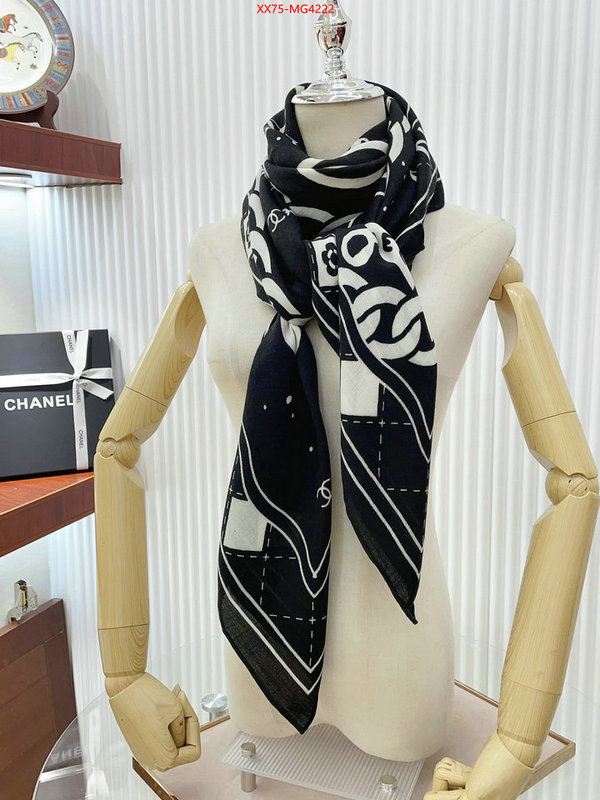 Scarf-Chanel high quality happy copy ID: MG4222 $: 75USD