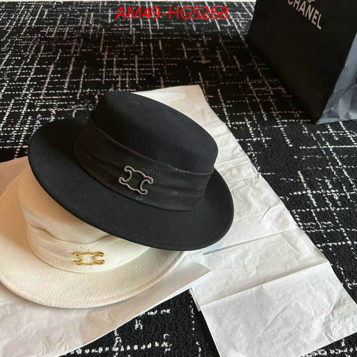 Cap(Hat)-Celine high quality designer replica ID: HG5268 $: 49USD