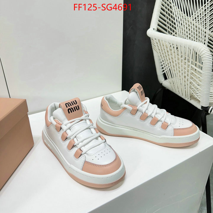 Women Shoes-Miu Miu buy top high quality replica ID: SG4691 $: 125USD