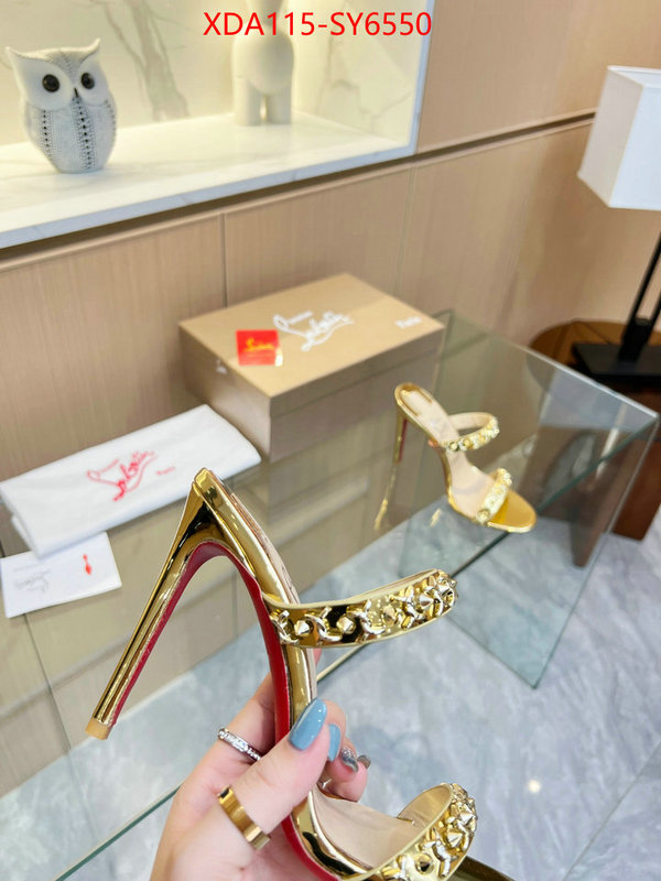 Women Shoes-Christian Louboutin fake high quality ID: SY6550 $: 115USD