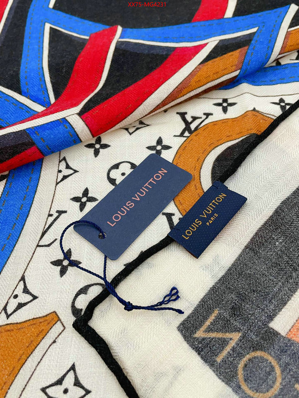 Scarf-LV sale outlet online ID: MG4231 $: 75USD