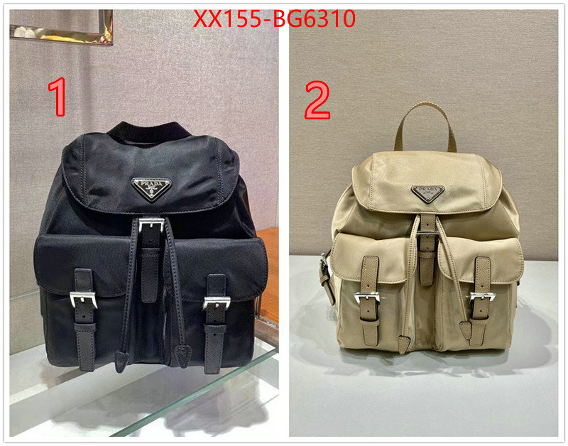 Prada Bags (TOP)-Backpack- aaaaa customize ID: BG6310 $: 155USD,