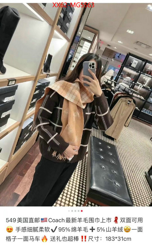 Scarf-Coach best knockoff ID: MG5563 $: 62USD