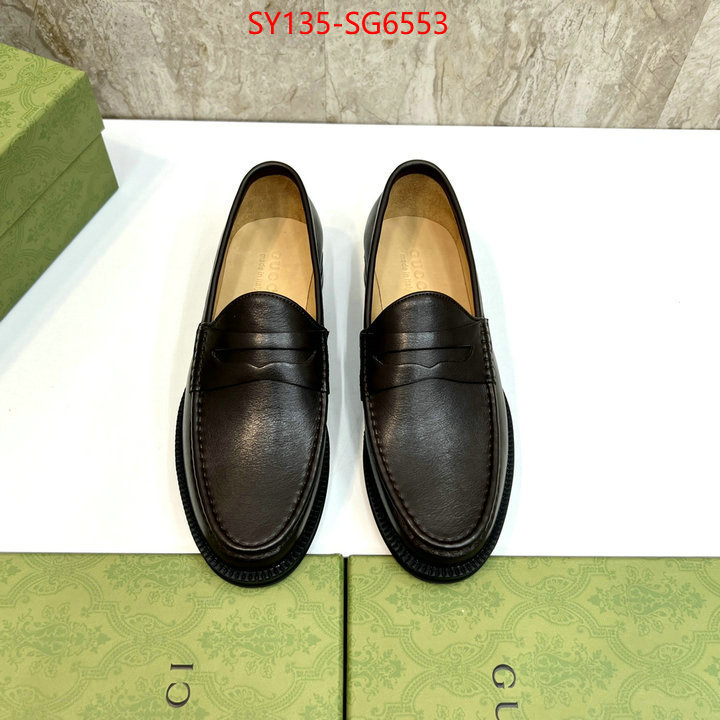 Men Shoes-Gucci designer fake ID: SG6553 $: 135USD