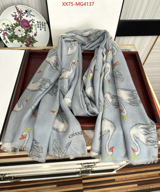 Scarf-Chanel the online shopping ID: MG4137 $: 75USD