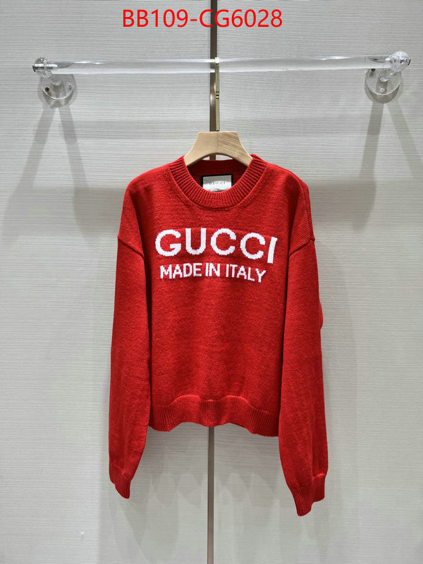 Clothing-Gucci the highest quality fake ID: CG6028 $: 109USD