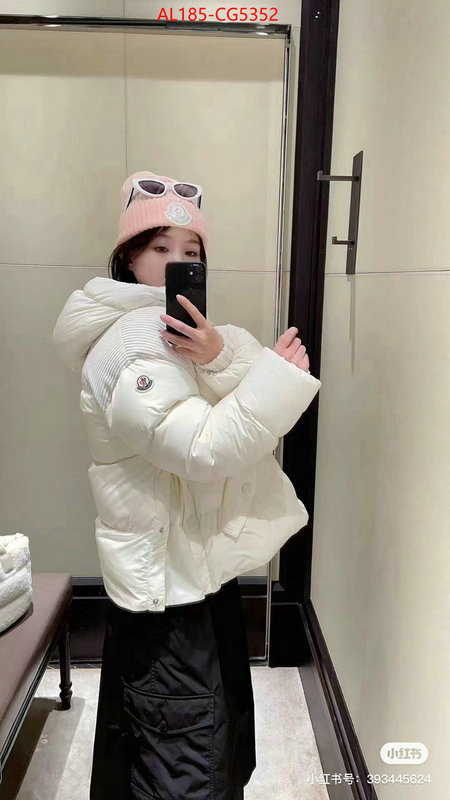 Down jacket Women-Moncler top perfect fake ID: CG5352 $: 185USD