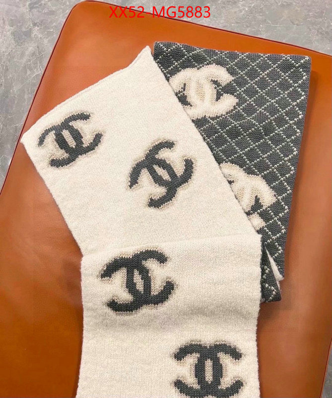 Scarf-Chanel replica 1:1 ID: MG5883 $: 52USD