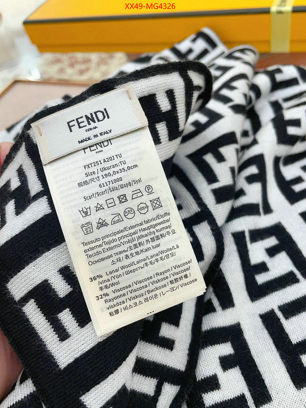 Scarf-Fendi shop designer ID: MG4326 $: 49USD