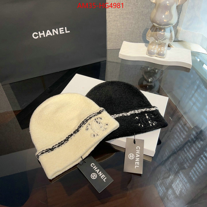 Cap (Hat)-Chanel luxury fashion replica designers ID: HG4981 $: 35USD