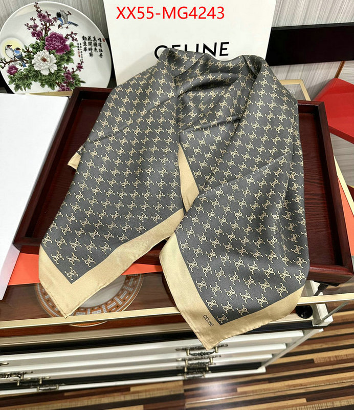 Scarf-CELINE where to buy fakes ID: MG4243 $: 55USD