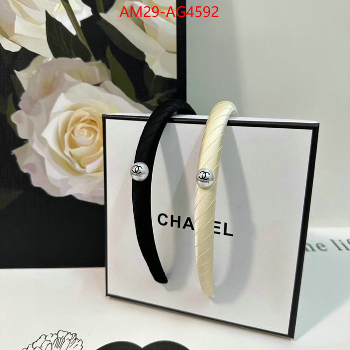 Hair band-Chanel online shop ID: AG4592 $: 29USD