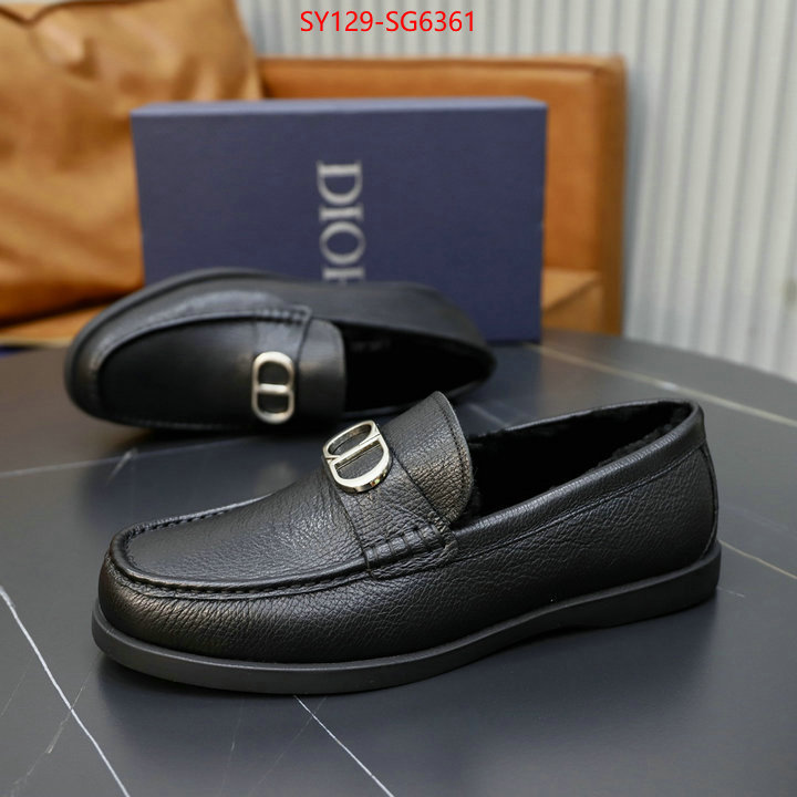 Men shoes-Dior store ID: SG6361 $: 129USD