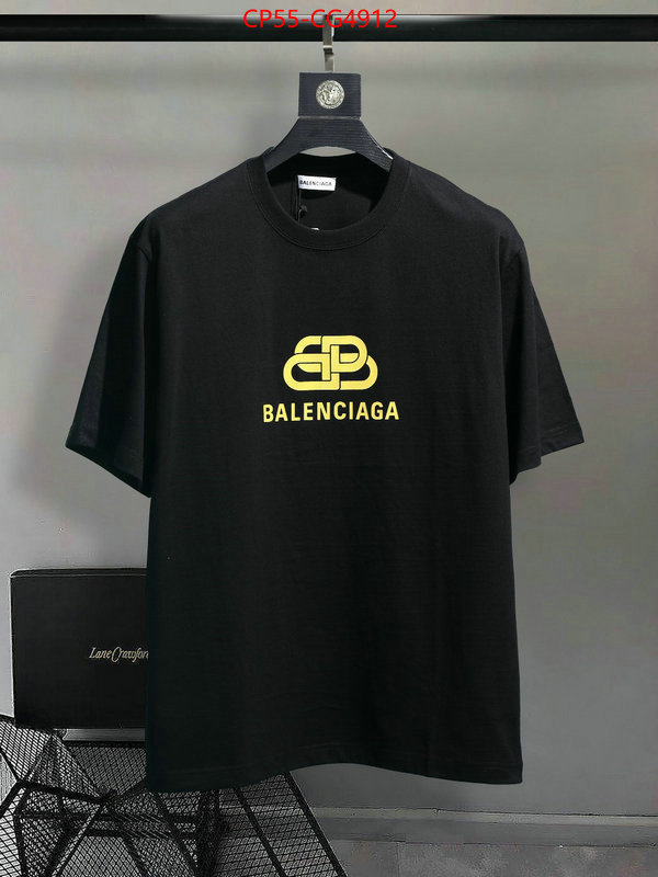 Clothing-Balenciaga replcia cheap from china ID: CG4912 $: 55USD