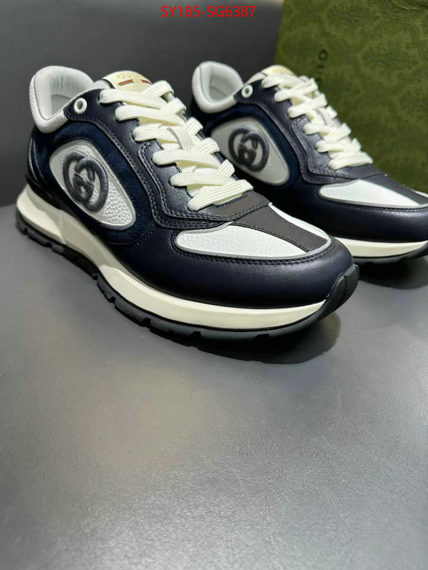 Men Shoes-Gucci best quality fake ID: SG6387 $: 185USD