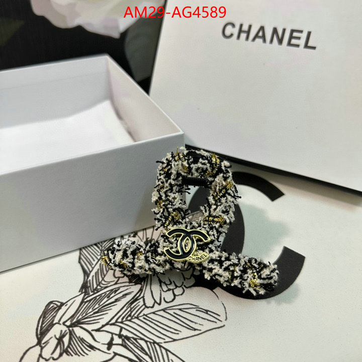 Hair band-Chanel we curate the best ID: AG4589 $: 29USD