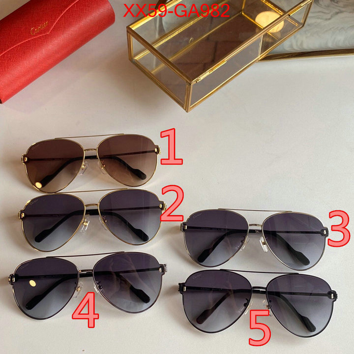 Glasses-Cartier what is top quality replica ID: GA982 $:59USD