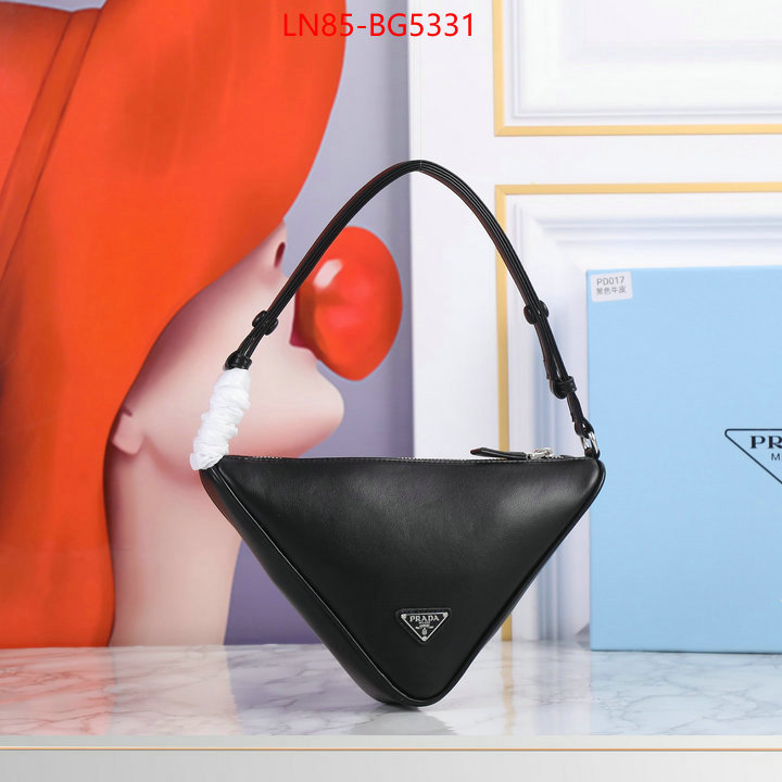 Prada Bags (4A)-Triangle replica aaaaa+ designer ID: BG5331 $: 85USD